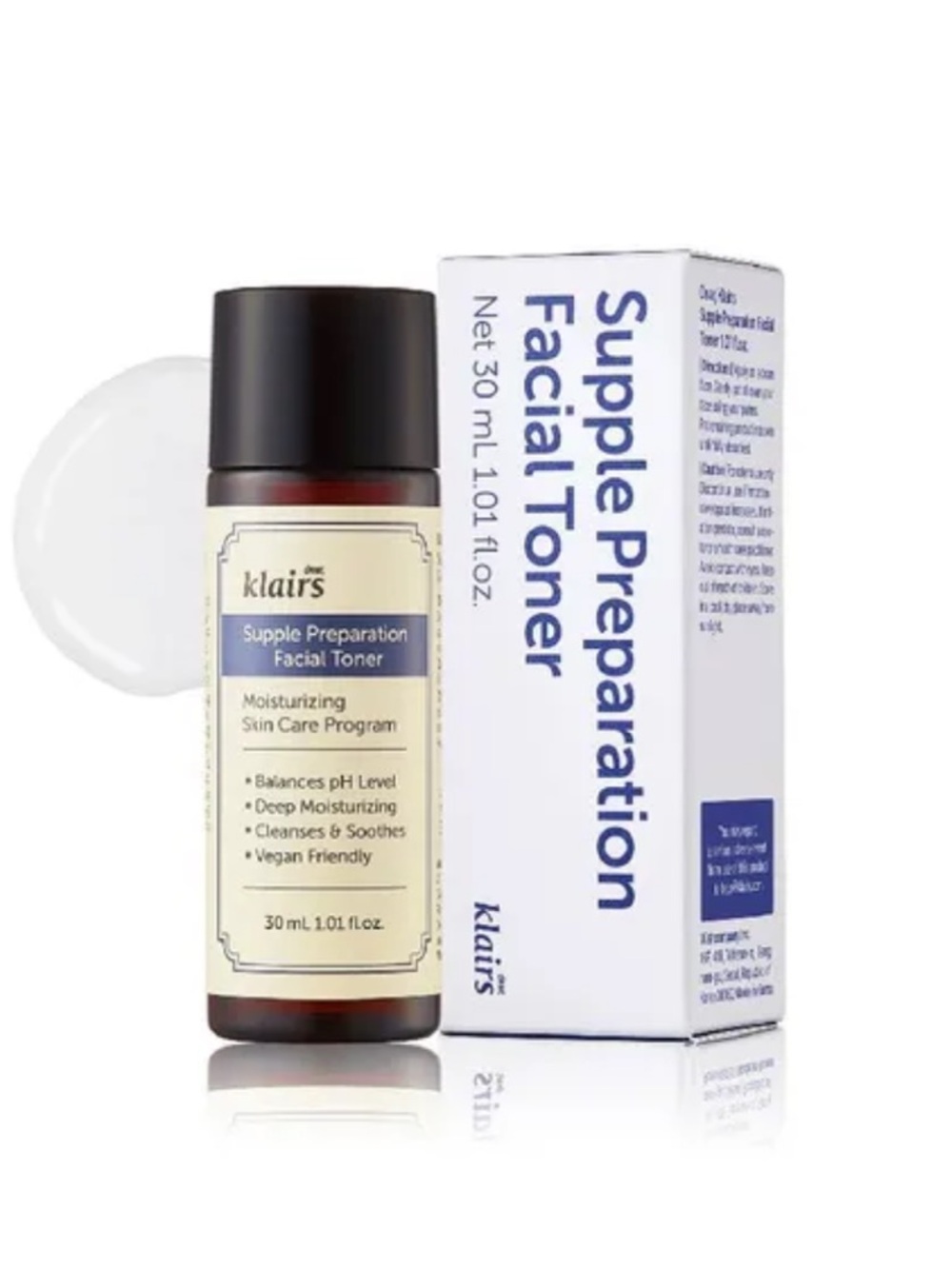 Klairs Supple Preparation Unscented Toner 30ml